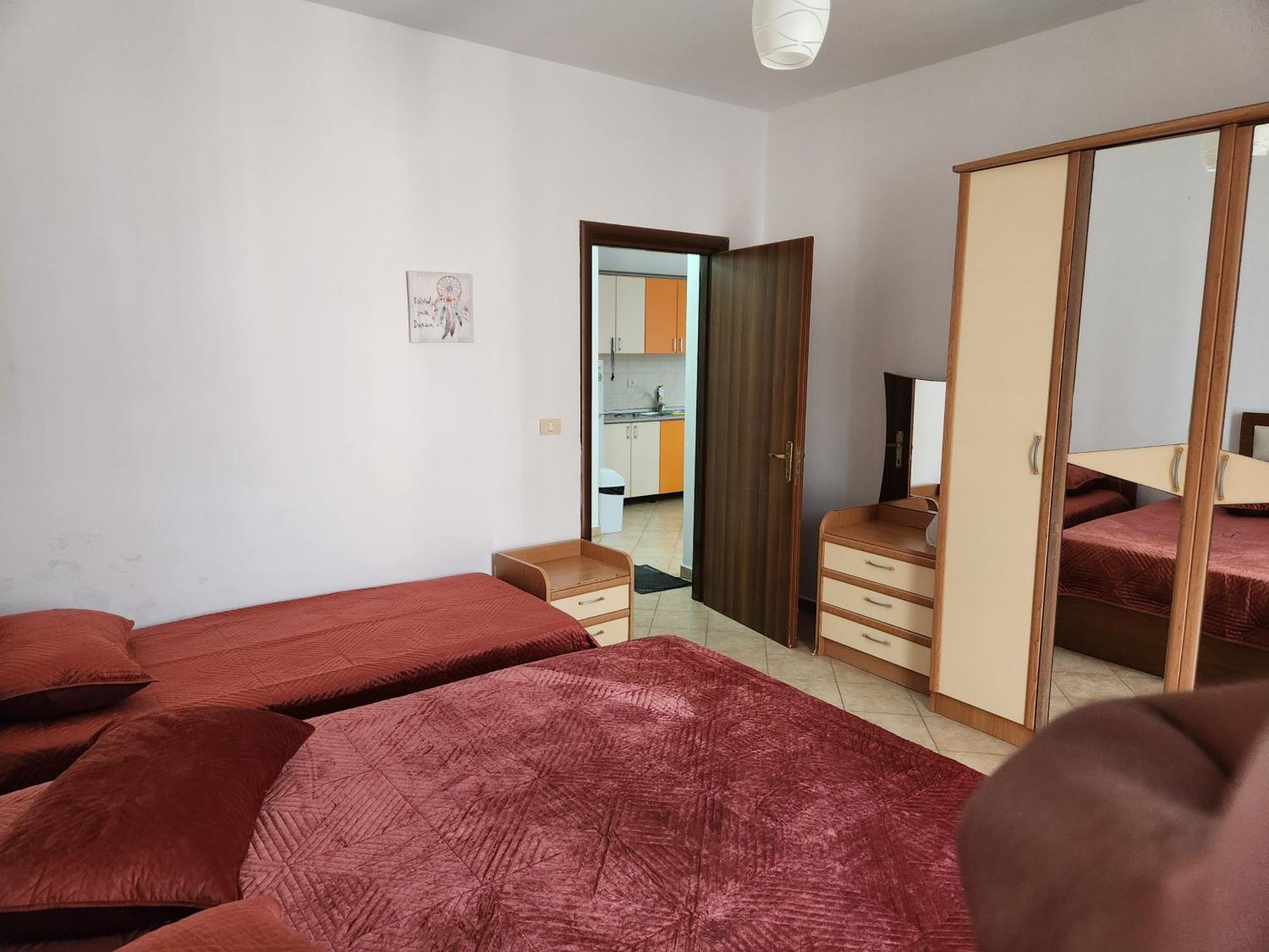 Comfy Beachfront Apartment - 50M From The Sea ゴーレム エクステリア 写真