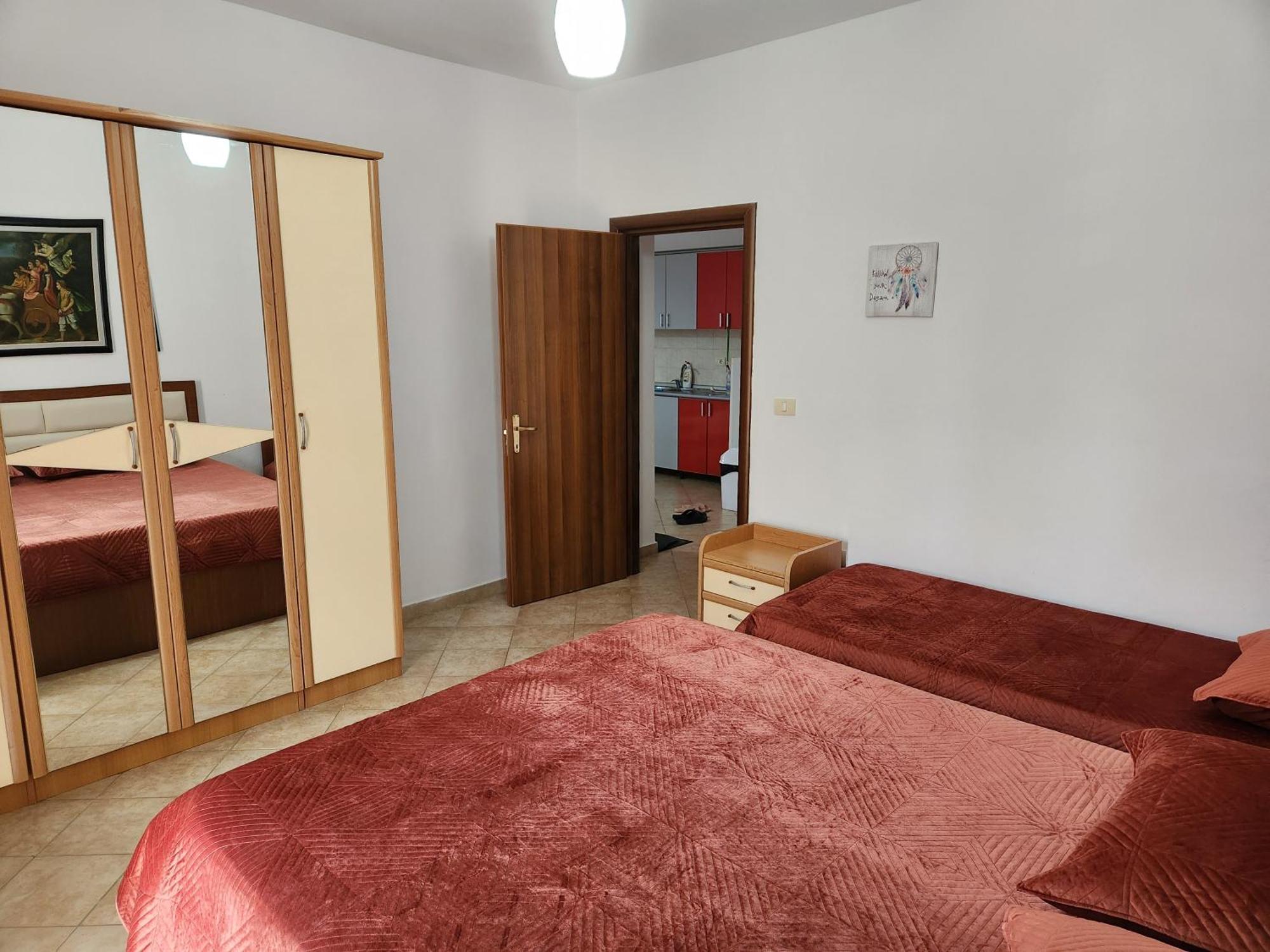 Comfy Beachfront Apartment - 50M From The Sea ゴーレム エクステリア 写真